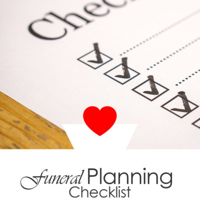 funeral planning checklist